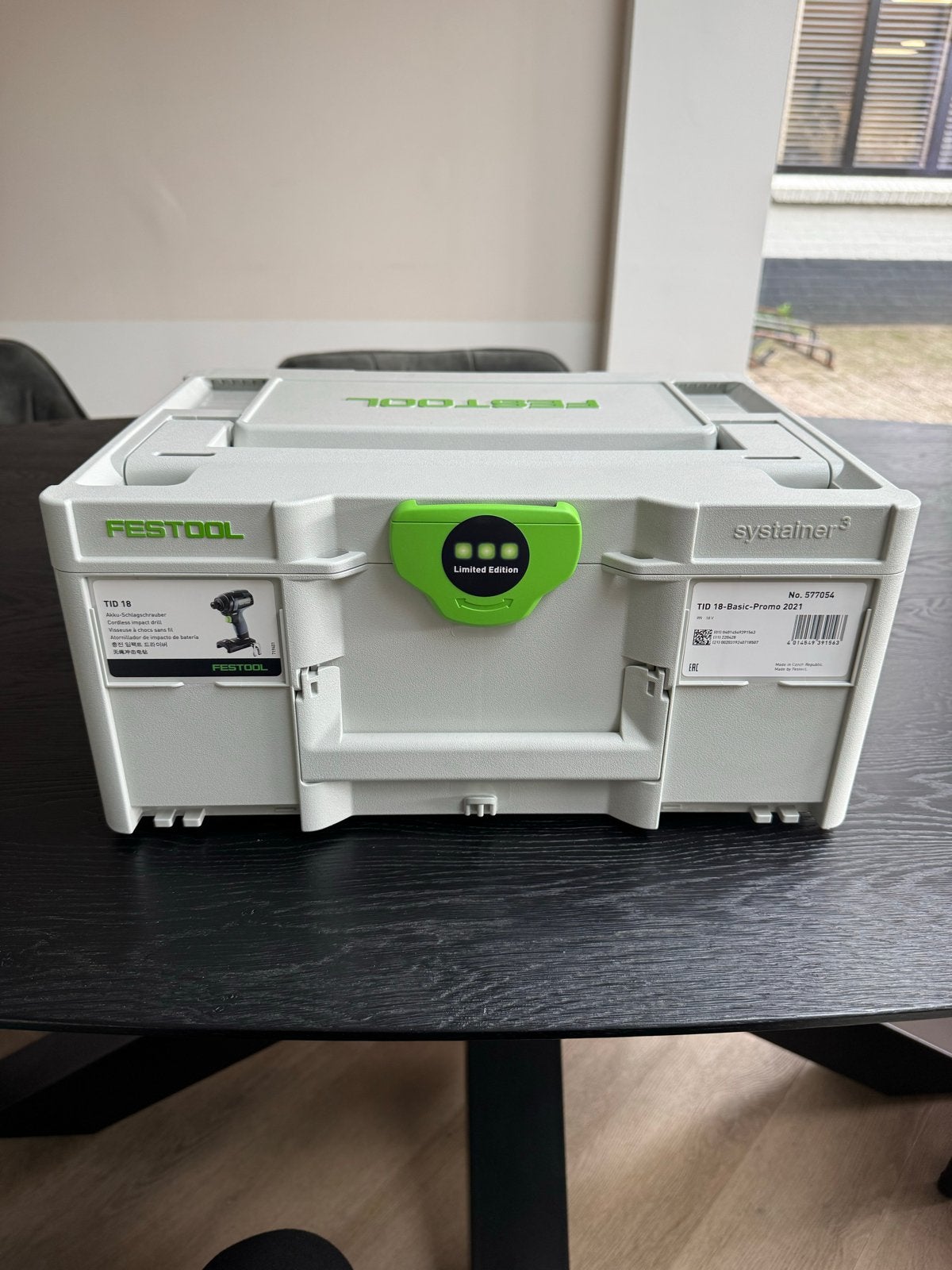 Festool Systainer³ TID 18 Basic/Punto 2021 (leeg), Ophalen of Verzenden, Nieuw
