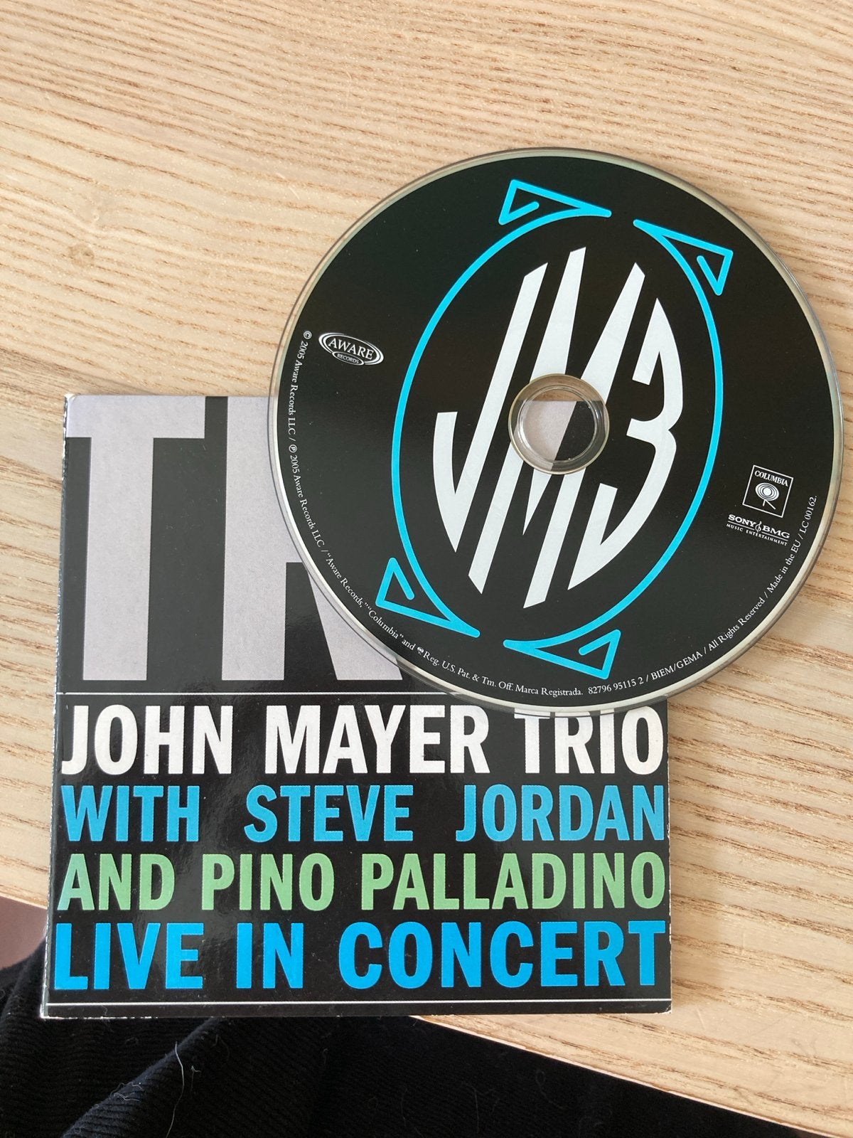 John Mayer Trio - Try! Live CD, Cd's en Dvd's, Ophalen of Verzenden, Zo goed als nieuw, Live-album, Inclusief boekje