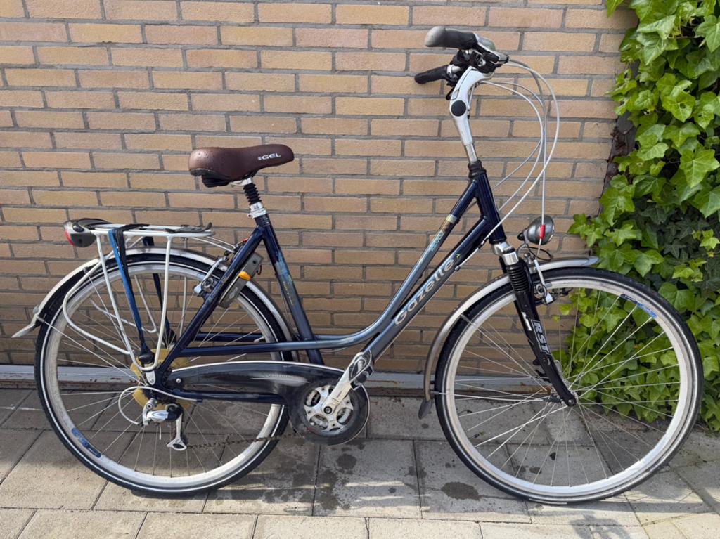 Gazelle 28” damesfiets, Ophalen, 53 tot 56 cm, Zo goed als nieuw, Meer dan 20 versnellingen