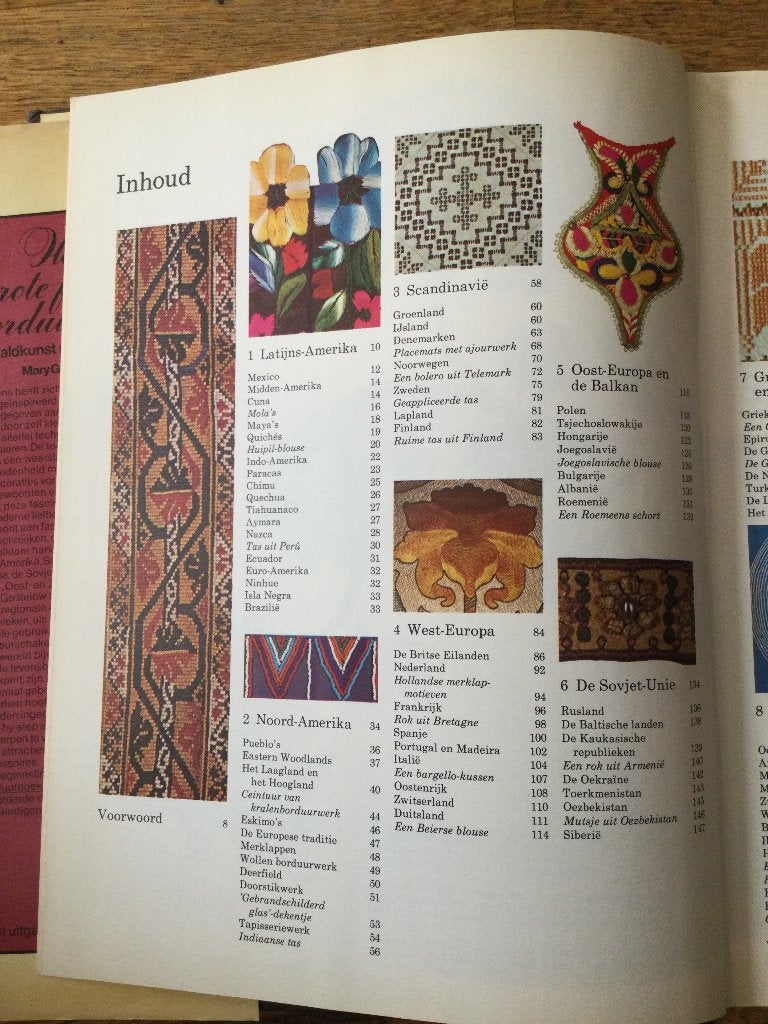 Het grote folklore borduurboek, Ophalen of Verzenden, Patroon