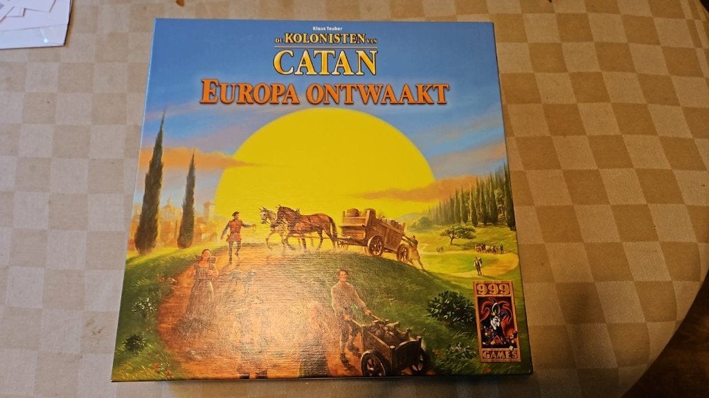 bordspel nieuw Kolonisten van Catan Europa Ontwaakt 999, Een of twee spelers, Ophalen of Verzenden, Nieuw, 999 Games