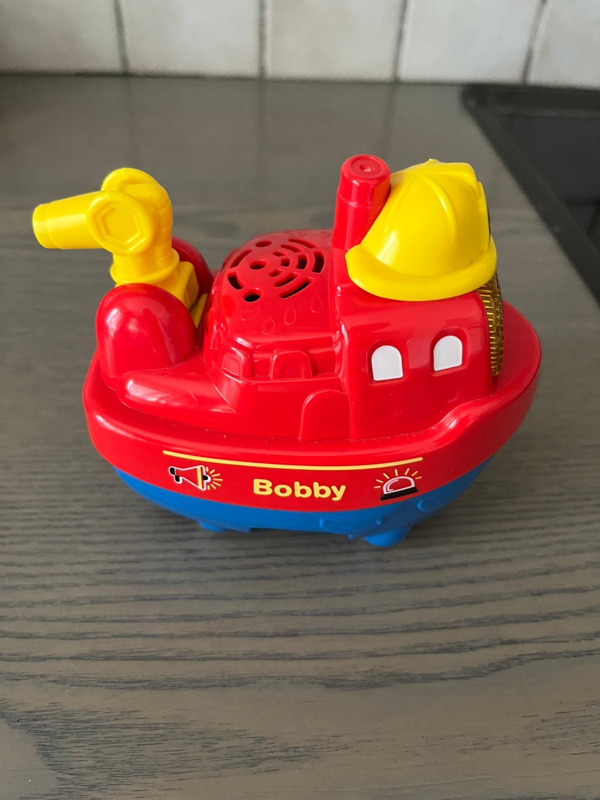 Brandweer boot vtech, Ophalen of Verzenden, Zo goed als nieuw