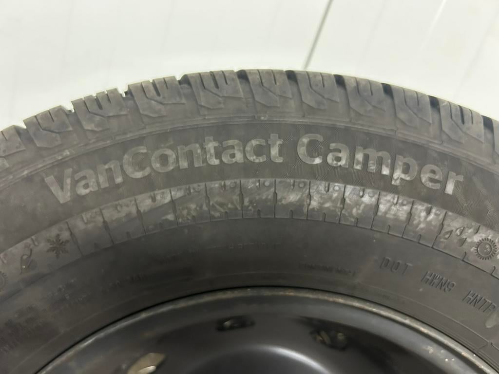 5x118 Reservewiel Fiat ducato + Conti Allseason 2021, 5x118, Ophalen of Verzenden, Zo goed als nieuw, **