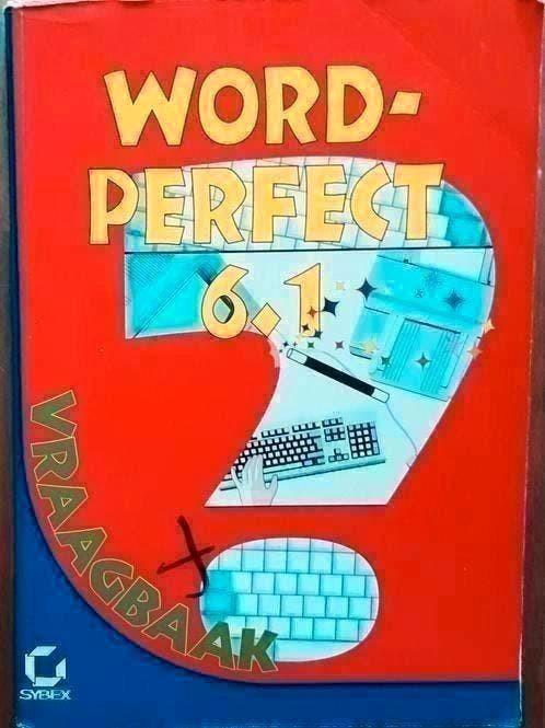 Vraagbaak WordPerfect 6.1 voor Windows - Barbara Beckers, Ophalen of Verzenden, Zo goed als nieuw