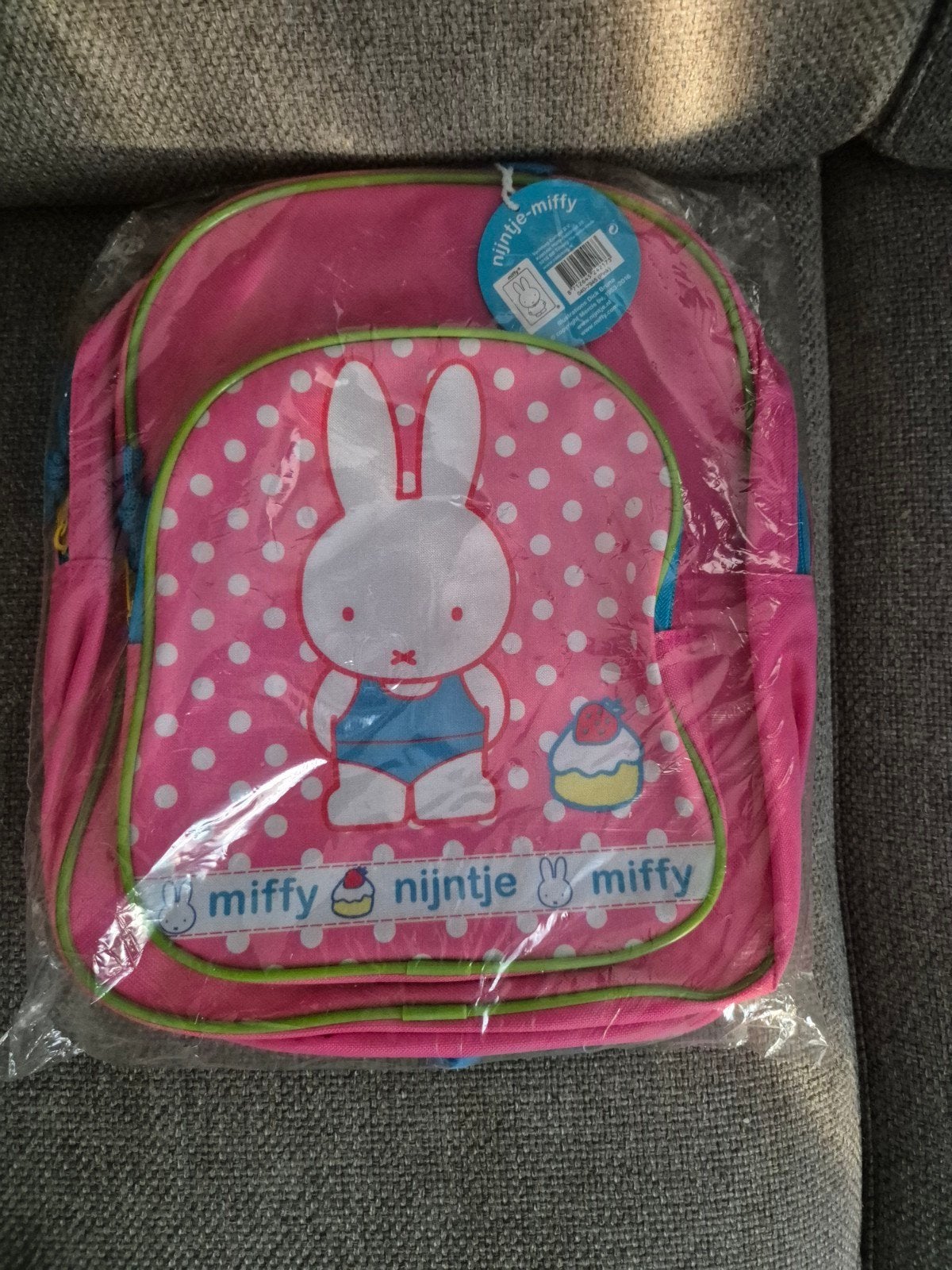 Nijntje Rugzak Roze - Nieuw met label, Ophalen of Verzenden, Nieuw, Overige merken, 30 tot 45 cm