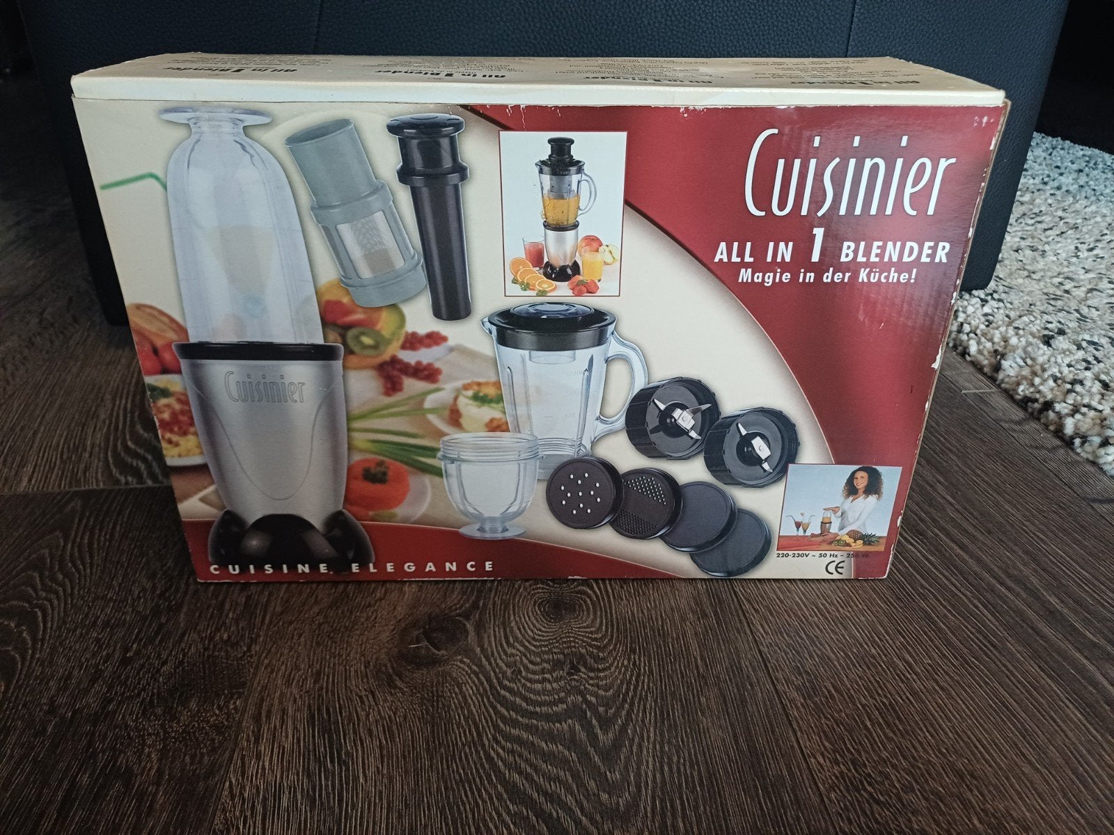 Cuisinier All in 1 Blender - Magie in de Keuken!, Ophalen of Verzenden, Zo goed als nieuw, Blender