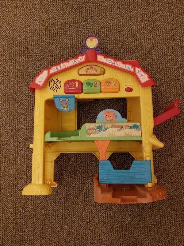 VTech boerderij met wegdelen, Ophalen of Verzenden, Gebruikt, 6 maanden tot 2 jaar