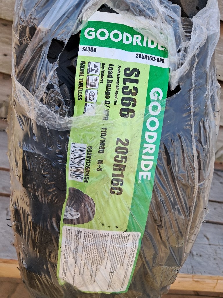 1 x GOODRIDE band nieuw 205R16C 110/108Q 8PR  M+S  205-16, Ophalen of Verzenden