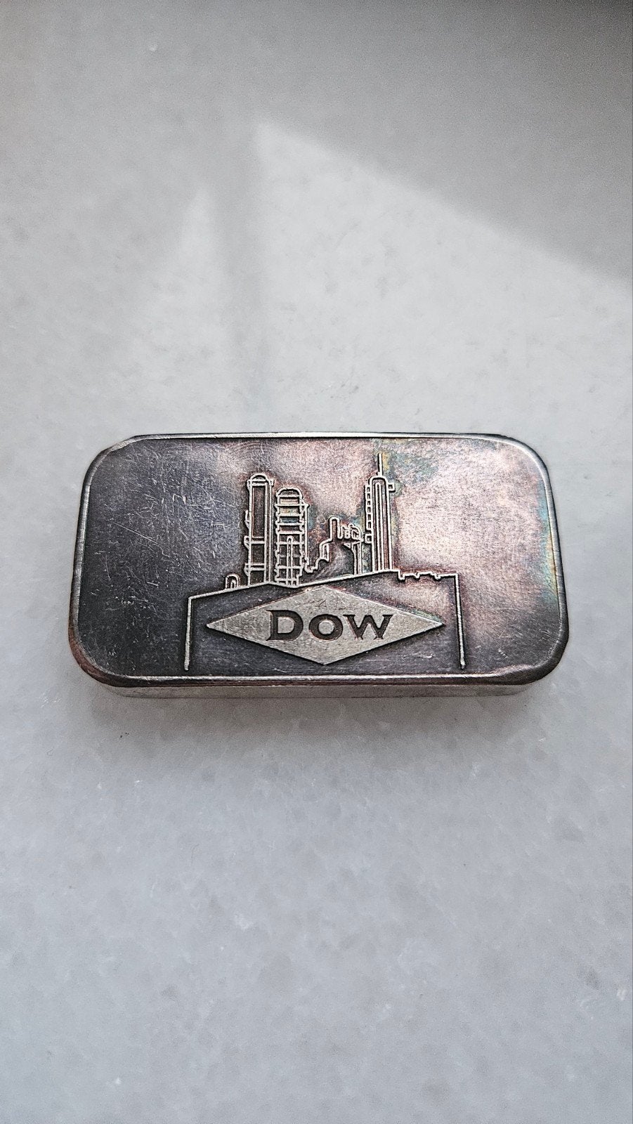 prachtige 100 gram schöne dow, Ophalen of Verzenden, Zilver
