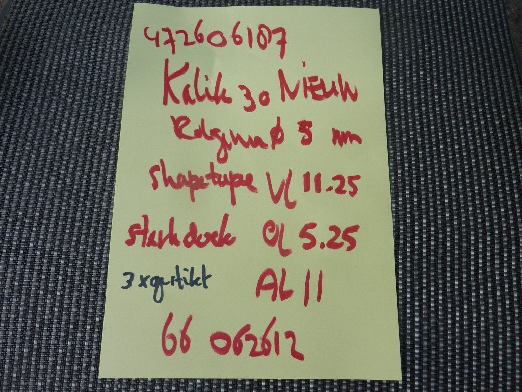 rolgenua NIEUW  5 mm, Ophalen of Verzenden, Nieuw, Overige typen