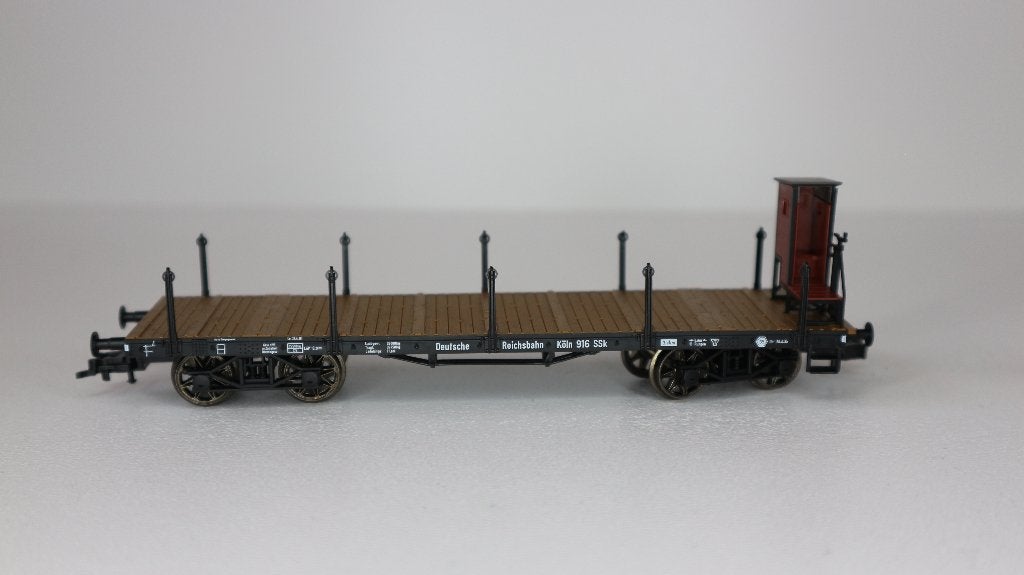 Fleischmann rongenwagen 5285, Gelijkstroom, Fleischmann, Wagon, Ophalen of Verzenden