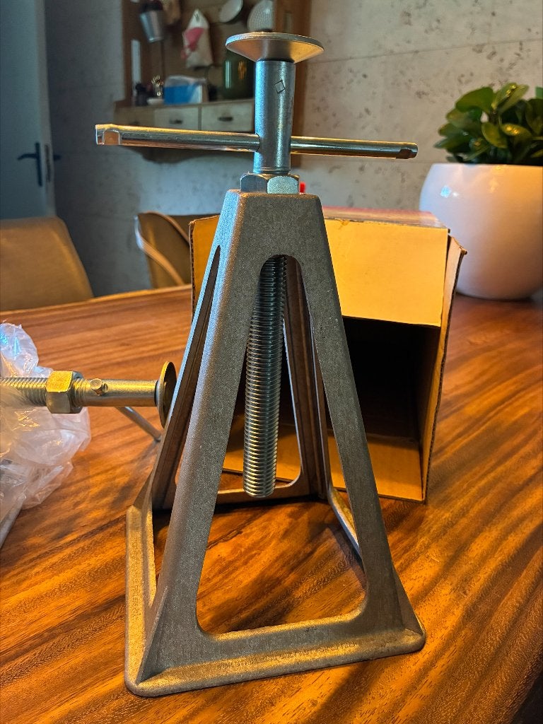 caravan steunen, Caravans en Kamperen, Caravan accessoires, Ophalen, Zo goed als nieuw