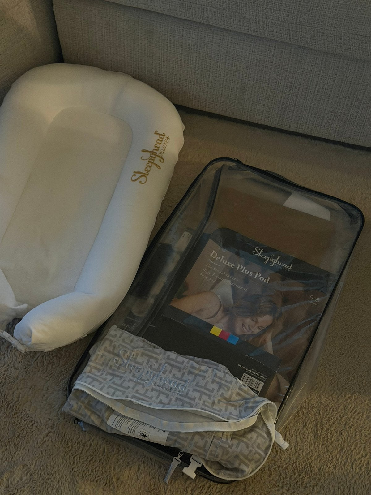Sleepyhead babynestje, Kinderen en Baby's, Babywiegjes en Ledikanten, Ophalen, Zo goed als nieuw, Reisbedje