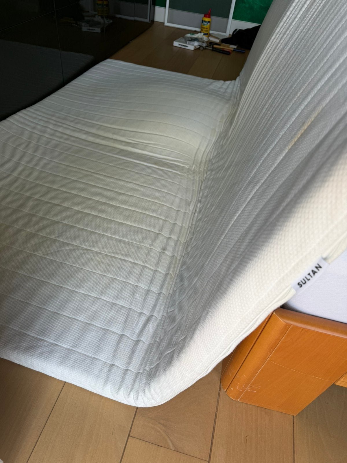 Gratis ophalen snel, topper 180 x 200 sultan ikea, Ophalen of Verzenden, Gebruikt, Tweepersoons, 180 cm