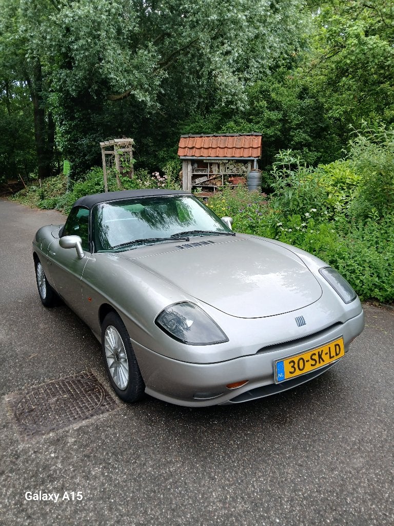 Fiat Barchetta Grijs, Auto's, Voorwielaandrijving, 40 €/maand, Zwart, 4 cilinders