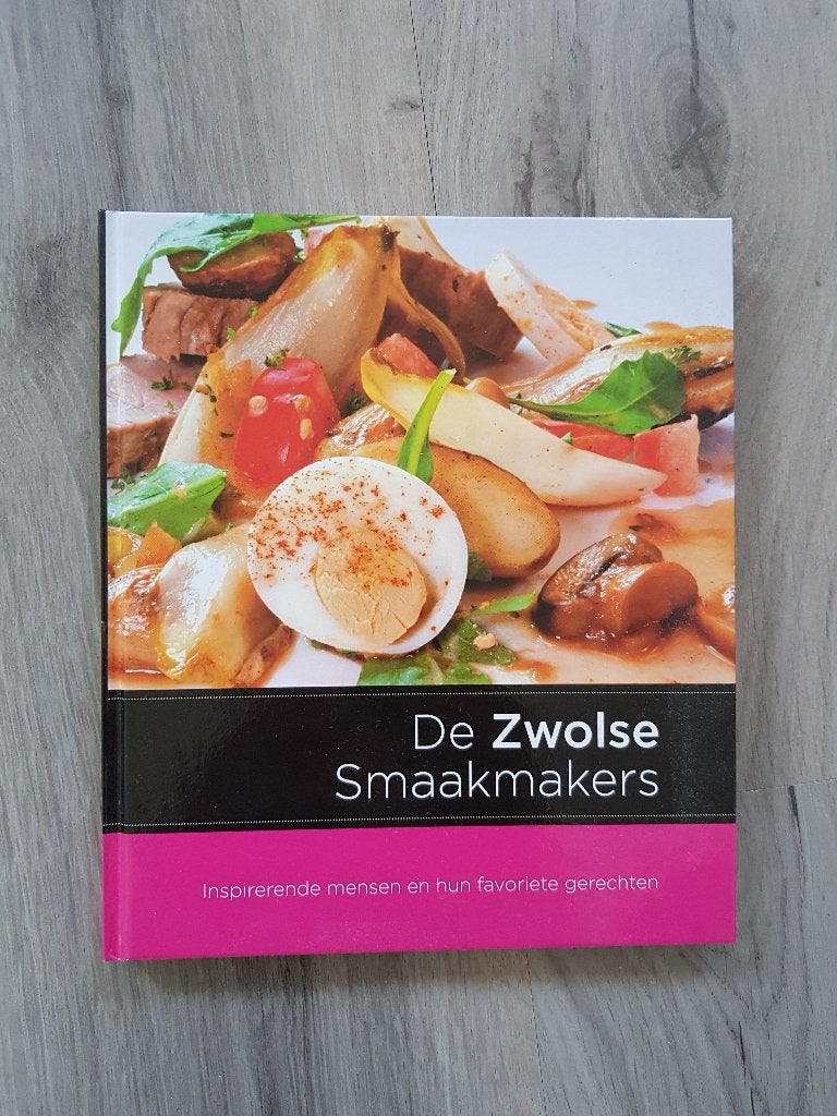 Nieuw! Kookboek Zwolse smaakmakers, Ophalen of Verzenden, Nieuw