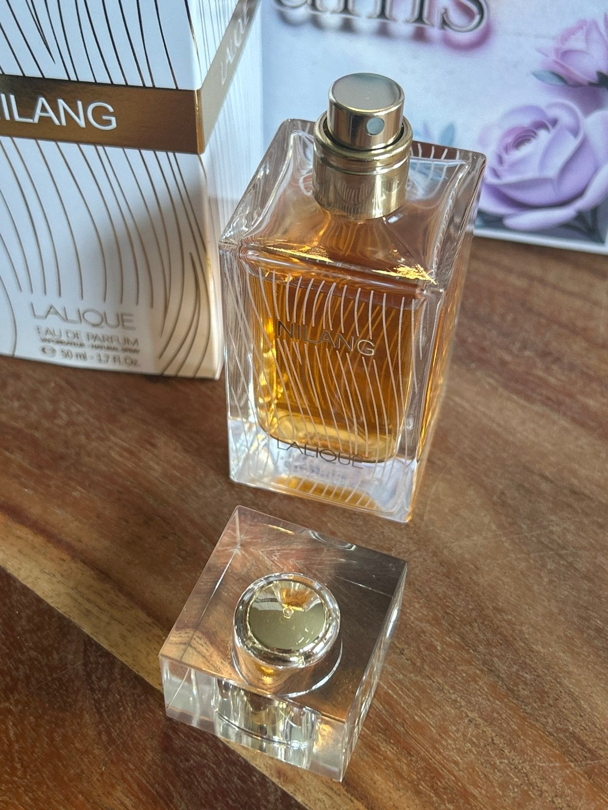 Lalique - Nilang 50ml edp, Ophalen of Verzenden, Zo goed als nieuw