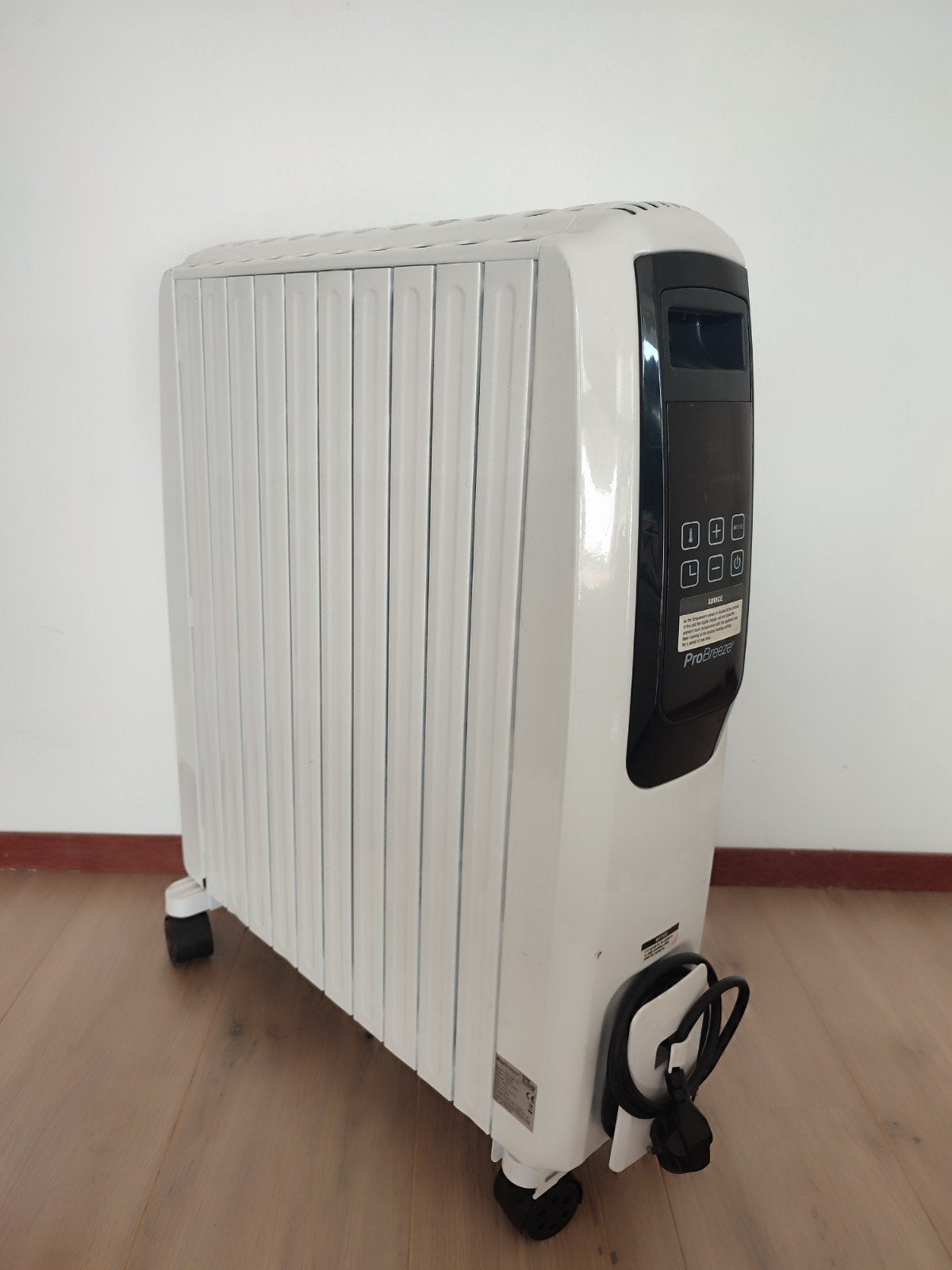 ProBreeze oil-filled radiator 2500W, Ophalen, 30 tot 80 cm, Gebruikt, Radiator