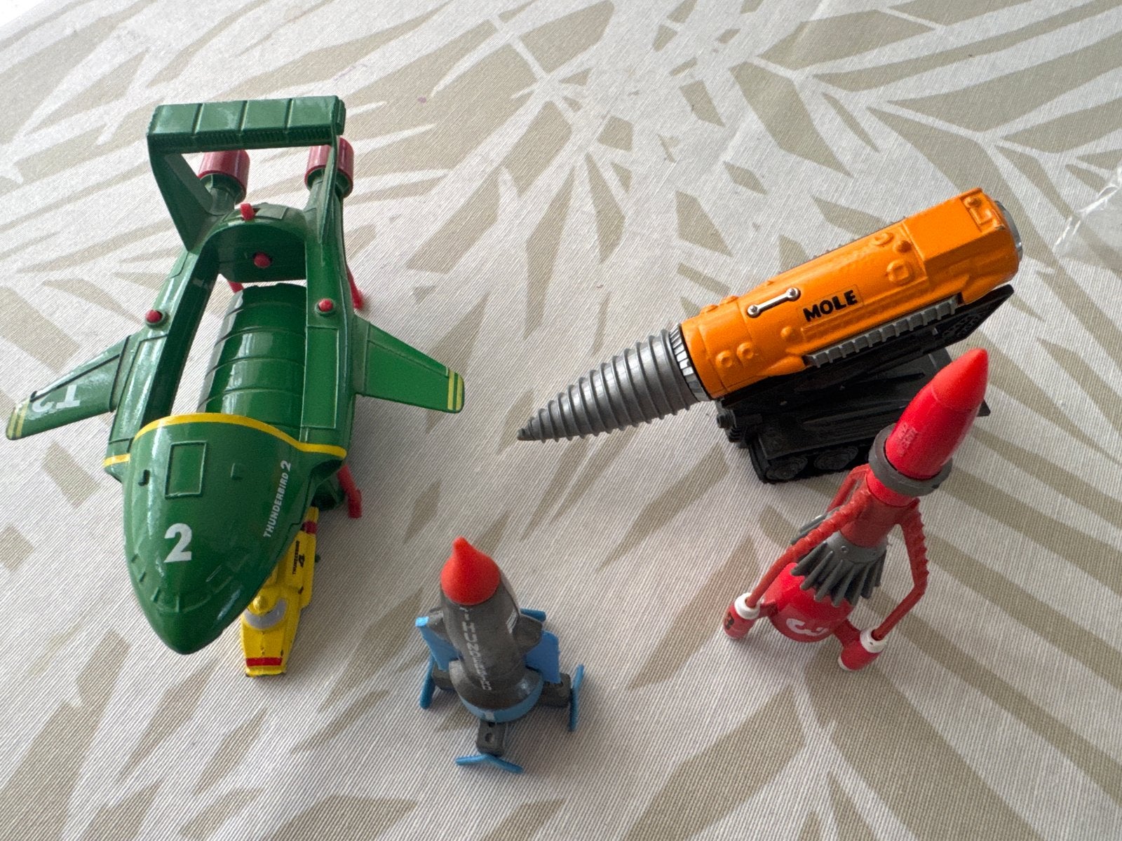 Thunderbirds speelgoed set - Matchbox 1992, Ophalen of Verzenden, Gebruikt