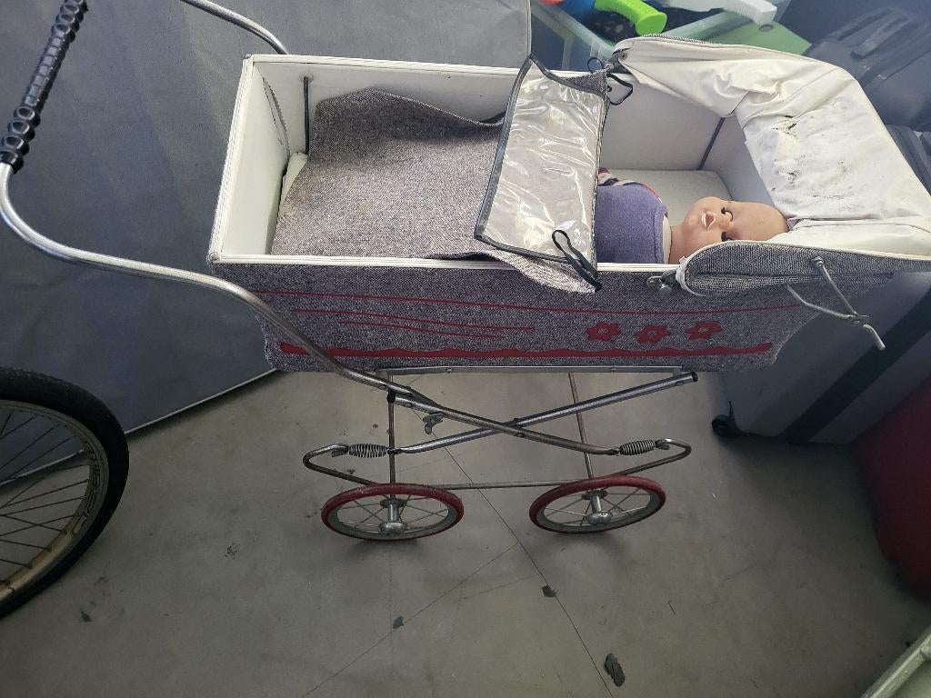 Poppenwagen, Ophalen, Gebruikt, Babypop