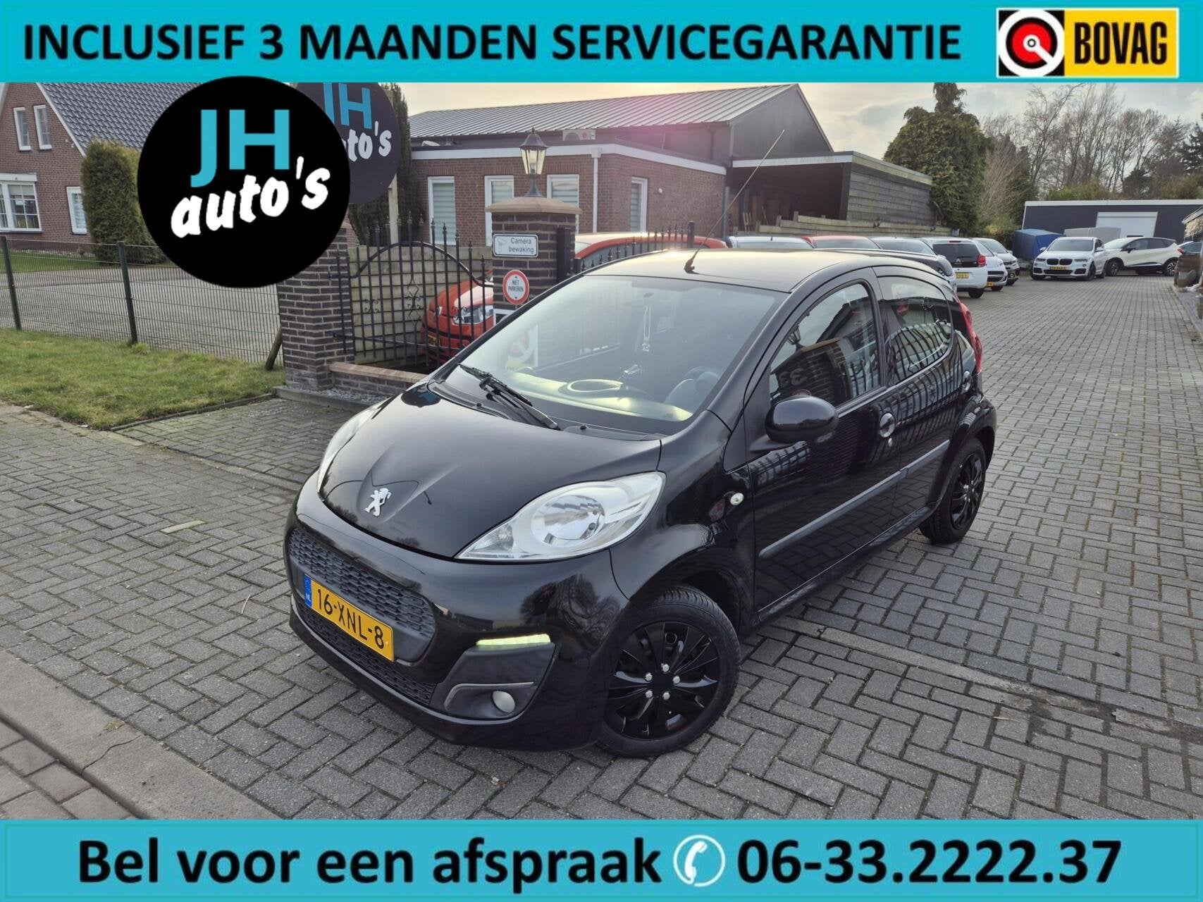 Peugeot 107 1.0 Active LED | AIRCO | SPOILER | OH-BEURT+APK, Voorwielaandrijving, Euro 5, Elektrische ramen, Gebruikt