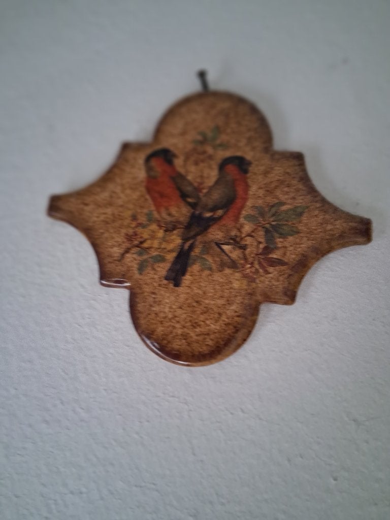 tegeltje goudvink, Verzamelen, Ophalen, Zo goed als nieuw, Vogel, Overige typen