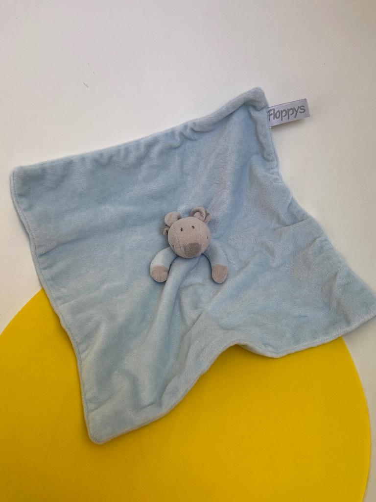K1397 teddykompaniet Floppys doekje muis blauw, Ophalen of Verzenden, Overige typen