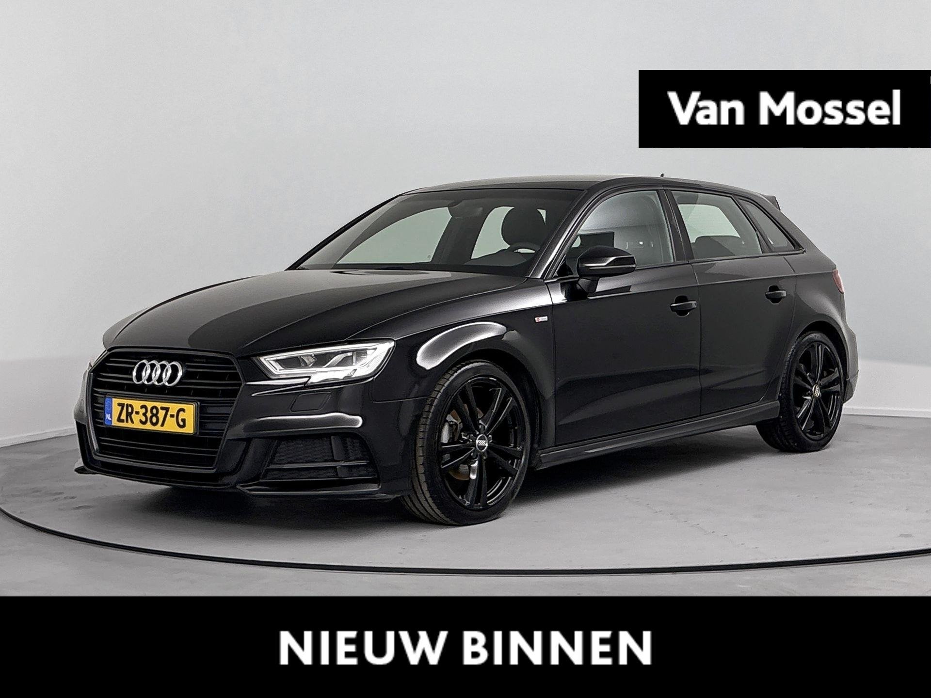 Audi A3 Sportback 30 TDI Sport S Line Edition, Auto's, 12 maanden, Gebruikt, Zwart, Origineel Nederlands