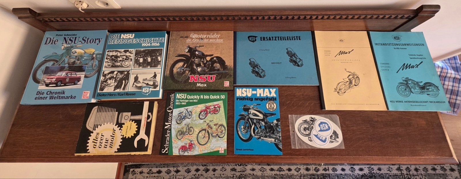 NSU Collectie: Boeken, Handleidingen, voor de verzamelaar, Ophalen of Verzenden, Gelezen, Merk of Model