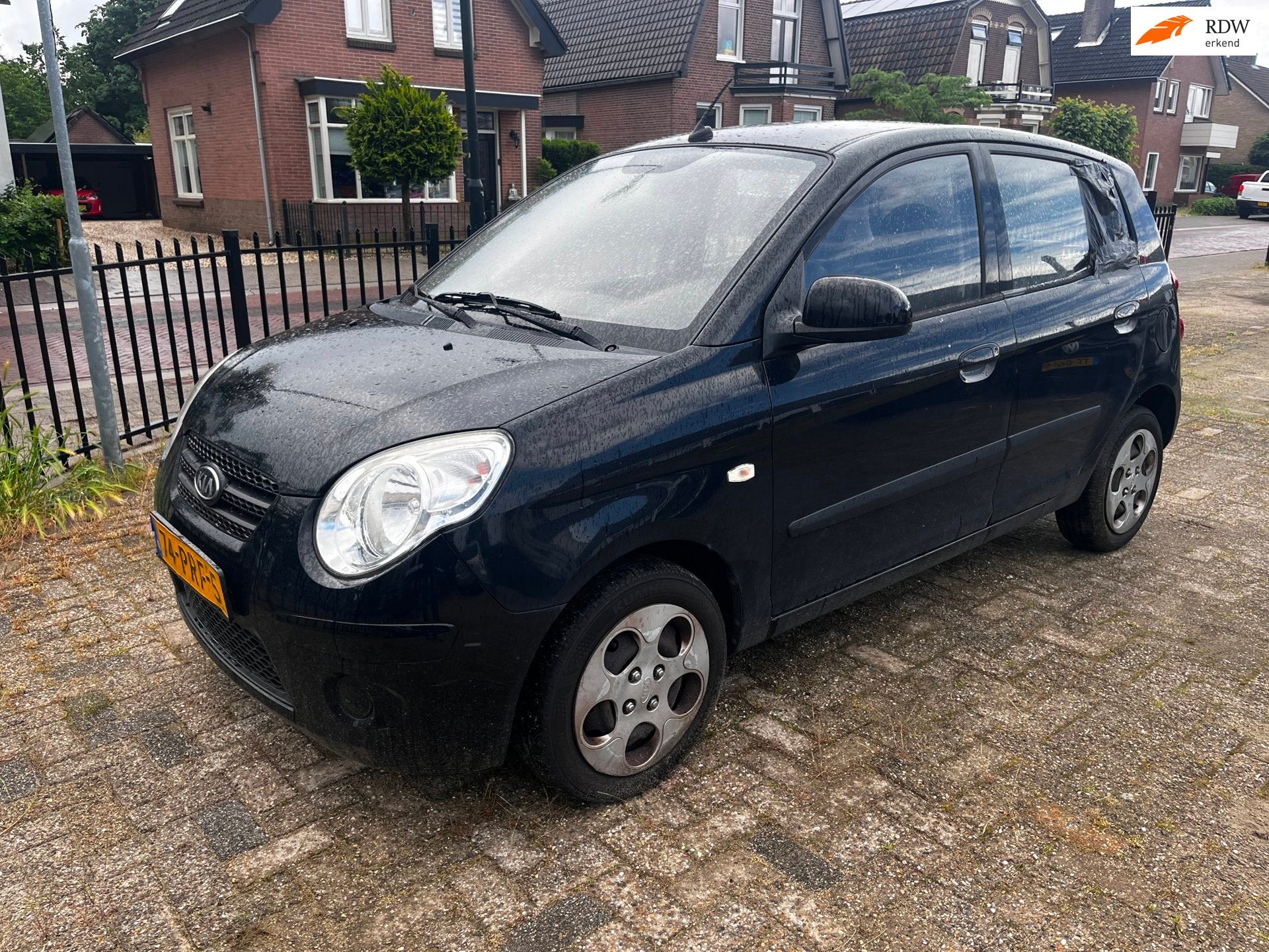 Kia Picanto 1.0 X-pect meeneem export prijs lees tekst, Euro 5, Stof, Zwart, 4 cilinders