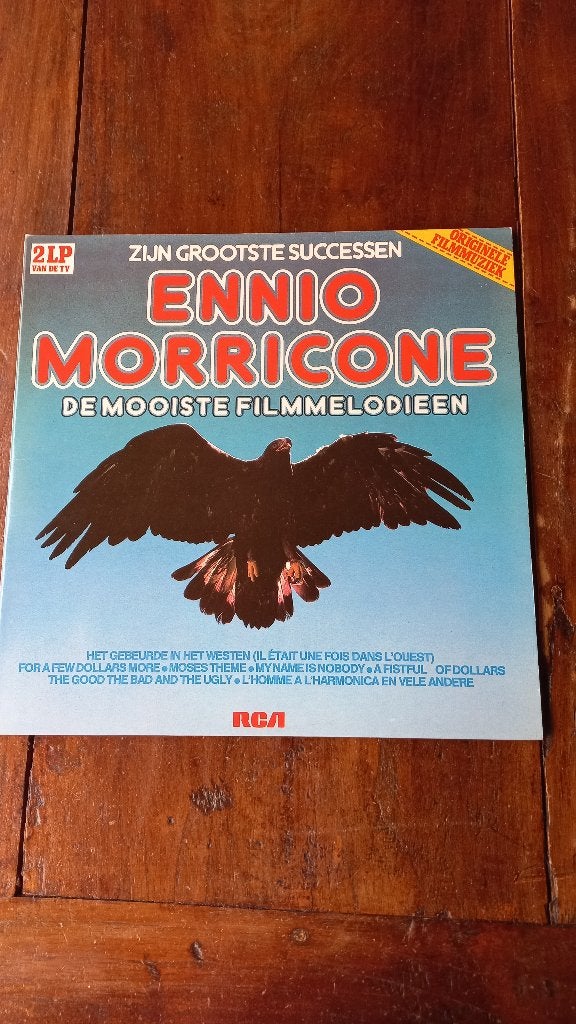 ennio morricone              2 lp, Cd's en Dvd's, LP, Gebruikt, Overige typen, Ophalen of Verzenden