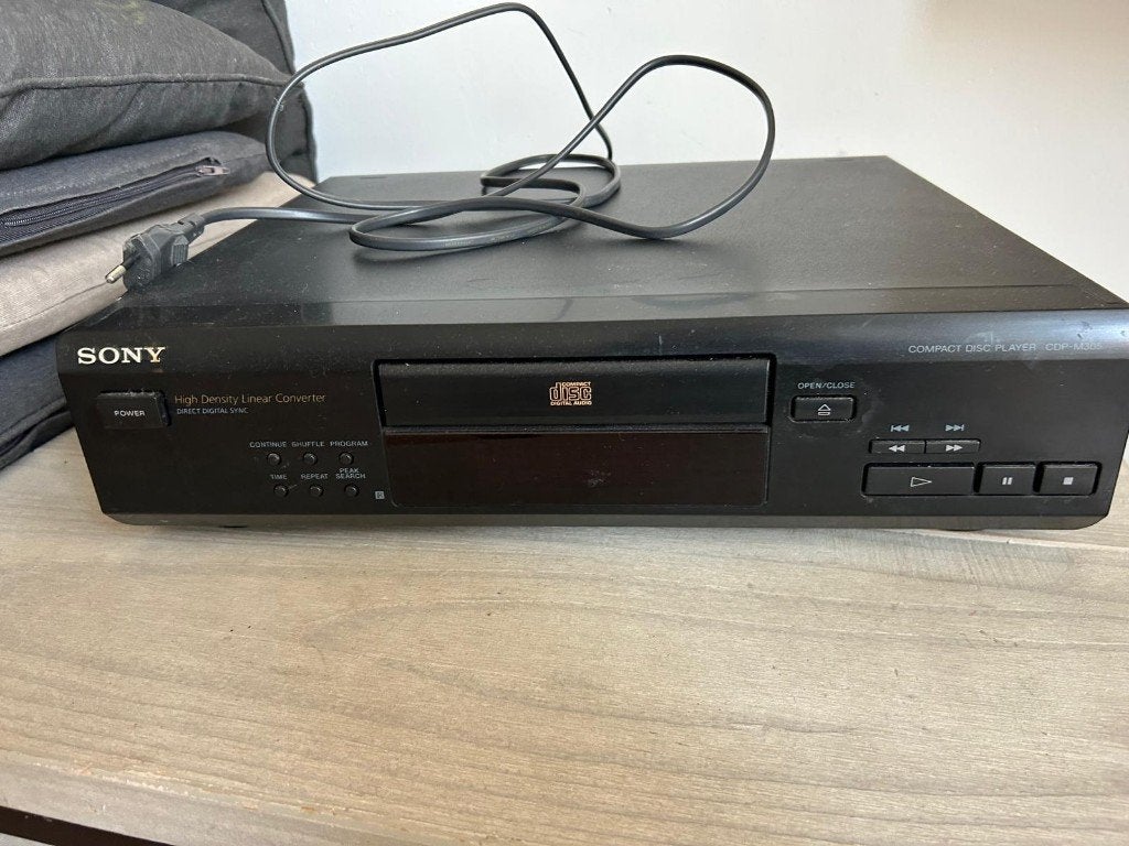 Sony CDP-M305 cd-speler / Compact Disc Player, Ophalen, Gebruikt, Sony
