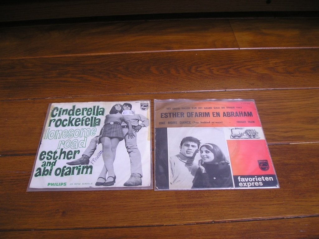 60s esther abi ofarim singles, Ophalen of Verzenden, Gebruikt, 7 inch