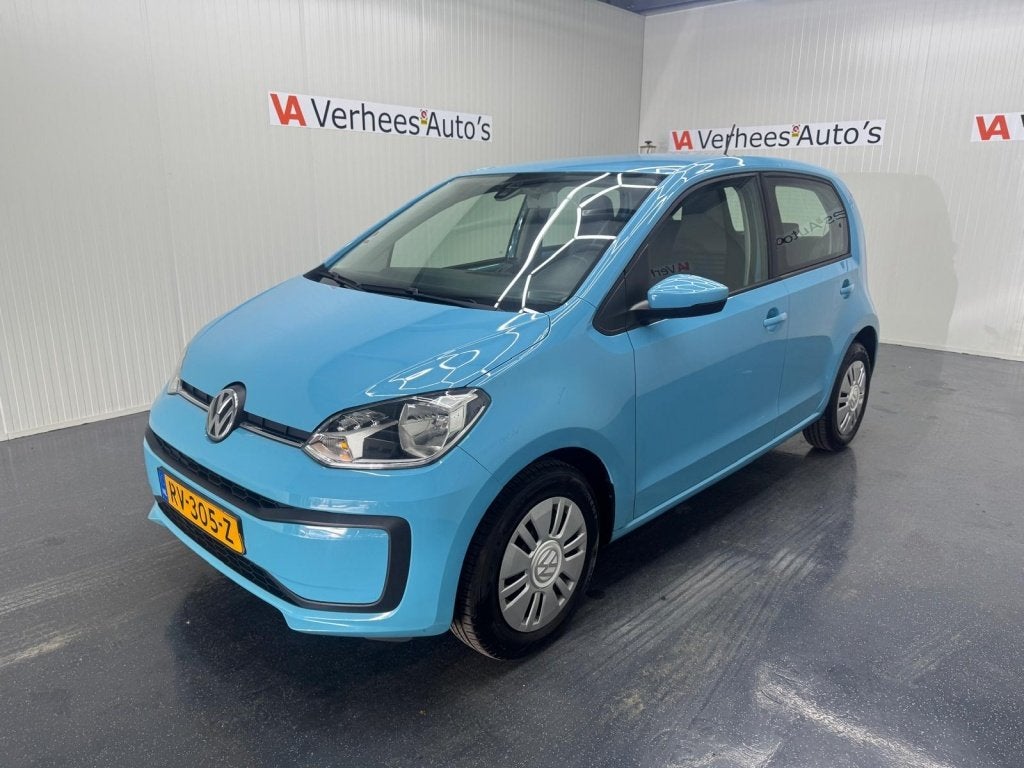 Volkswagen up! 1.0 BMT move up! (bj 2018), Keurmerk '100% Onderhouden', Stof, Gebruikt, Origineel Nederlands