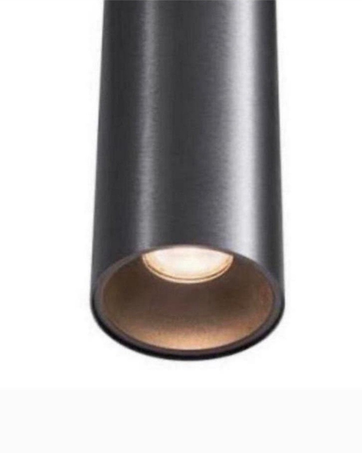 3x Nieuwe LED 009 Hanglampen Gun Metal 50x3cm, Ophalen of Verzenden, Nieuw, Metaal