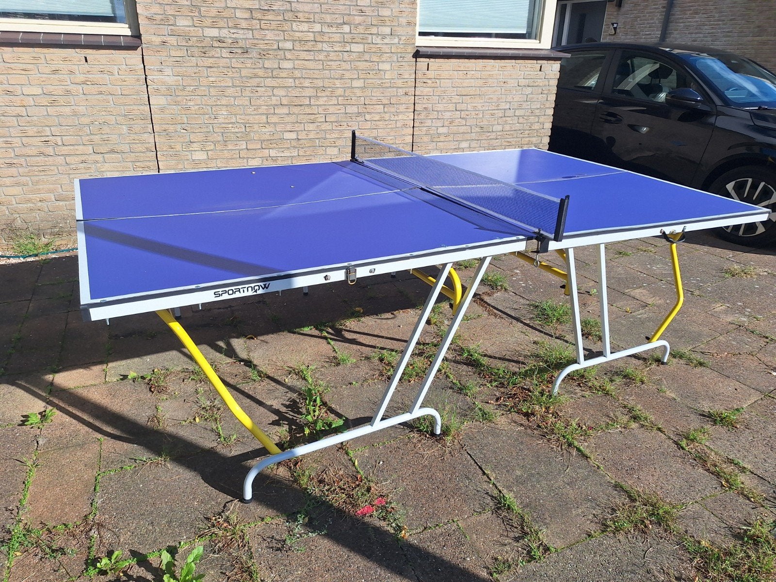 SportNow Tafeltennistafel - Inklapbaar, Ophalen, Gebruikt, Tafel Outdoor, Inklapbaar