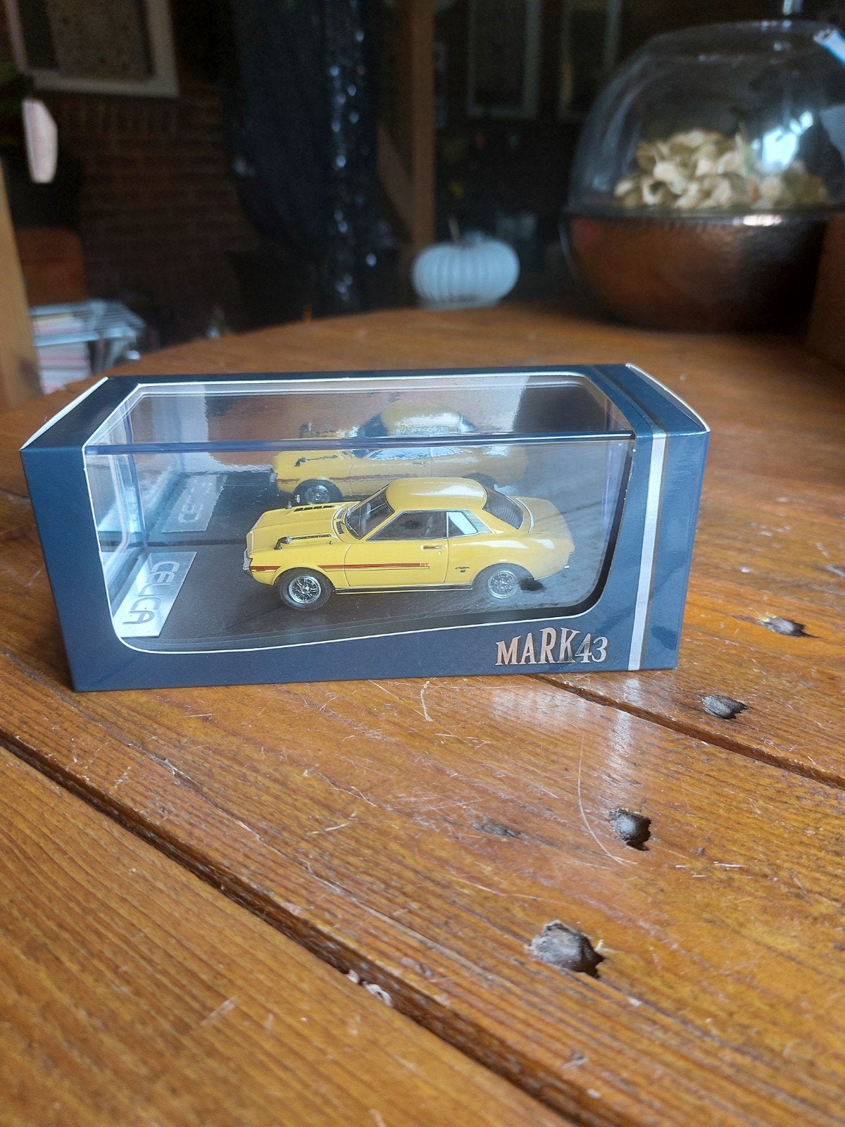 MODELAUTO 1-43 TOYOTA CELICA TA22, Ophalen of Verzenden, Zo goed als nieuw, Auto, Overige merken