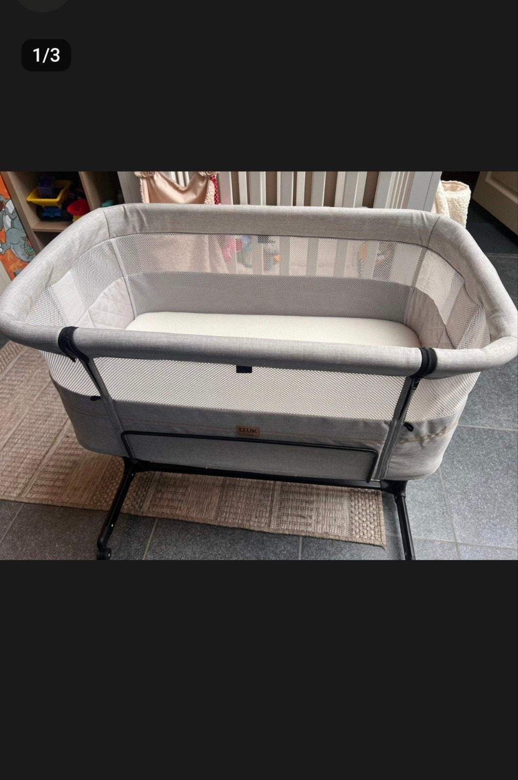Co-sleeper/wiegje - verstelbaar en comfortabel, Ophalen, Zo goed als nieuw, Wieg
