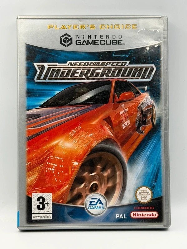 Need for Speed Underground Nintendo GameCube, Spelcomputers en Games, Games | Nintendo GameCube, Nintendo, Nintendo, NintendoThe Elder Scrolls V Skyrim Xbox 360