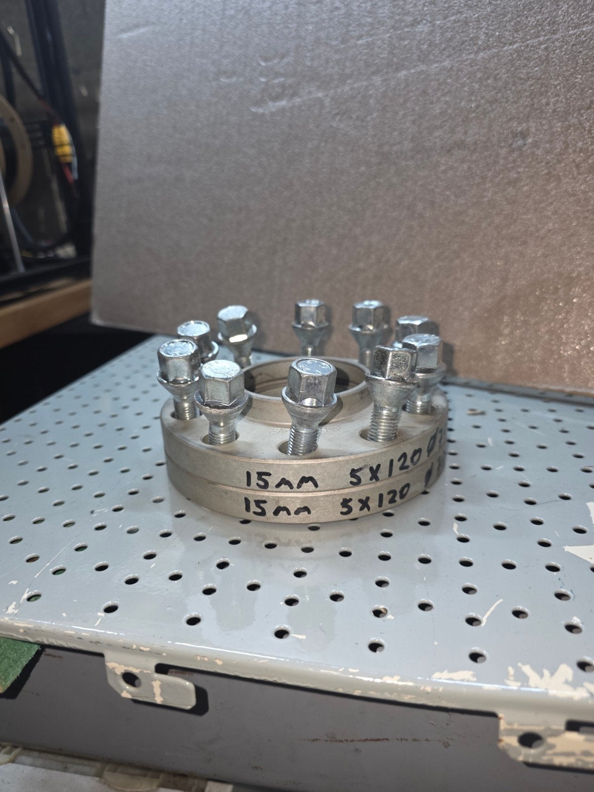 bmw e39 Spacers 15mm 5x120 met bouten, Ophalen of Verzenden