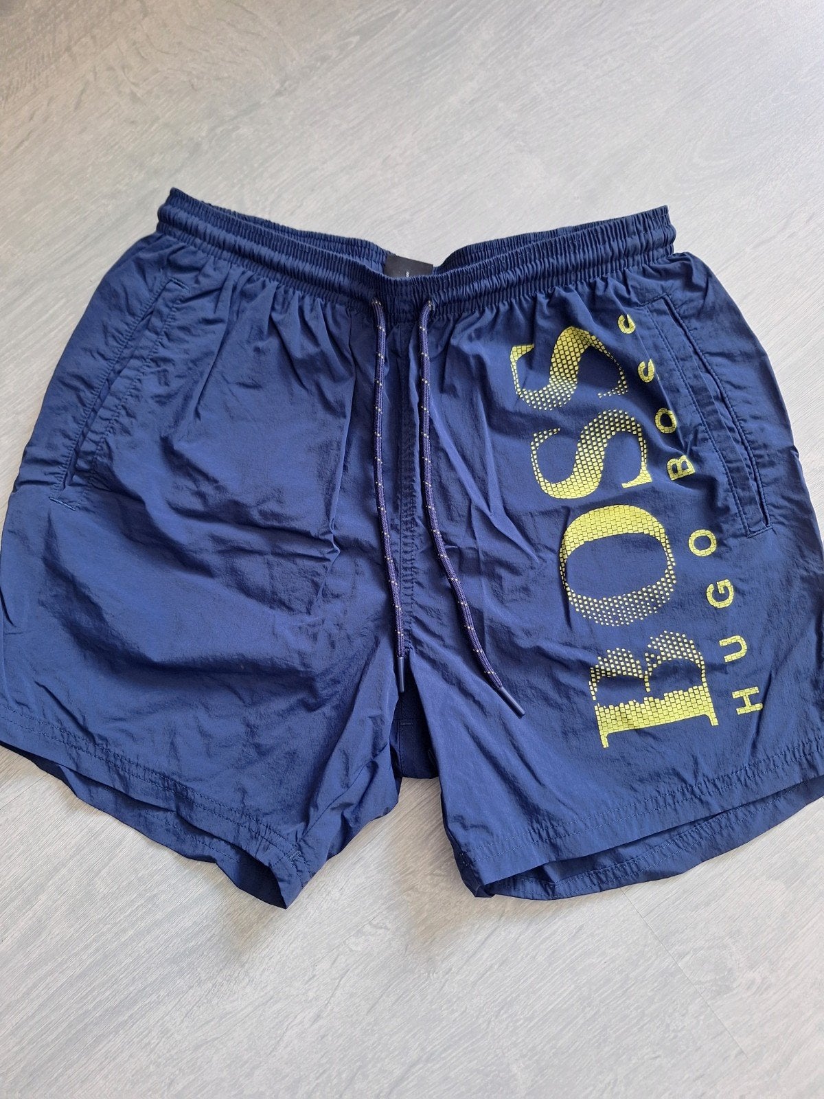 Hugo Boss zwemshort maat S - Zo goed als nieuw!, Kleding | Heren, Badmode en Zwemkleding, Blauw, Ophalen of Verzenden, Hugo Boss