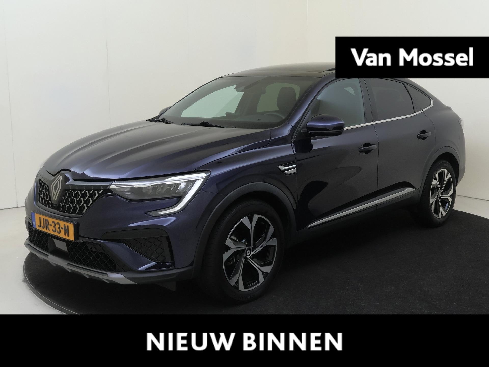 Renault Arkana 1.6 E-Tech hybrid 145 techno Automaat | Navig, Auto's, Renault, Arkana, Gebruikt, Euro 6, Blauw