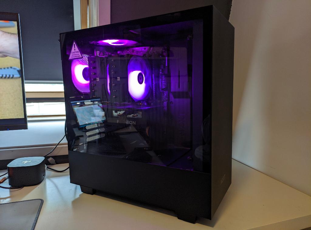 Workstation Gaming PC - AMD 5600X, RX6650XT 8GB, 16GB RAM, Ophalen, Gebruikt, AMD Ryzen 5, Gaming