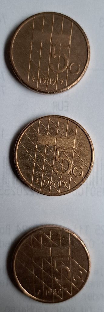 5 gulden munten, Postzegels en Munten, Verzenden, Koningin Beatrix, 5 gulden, Losse munt