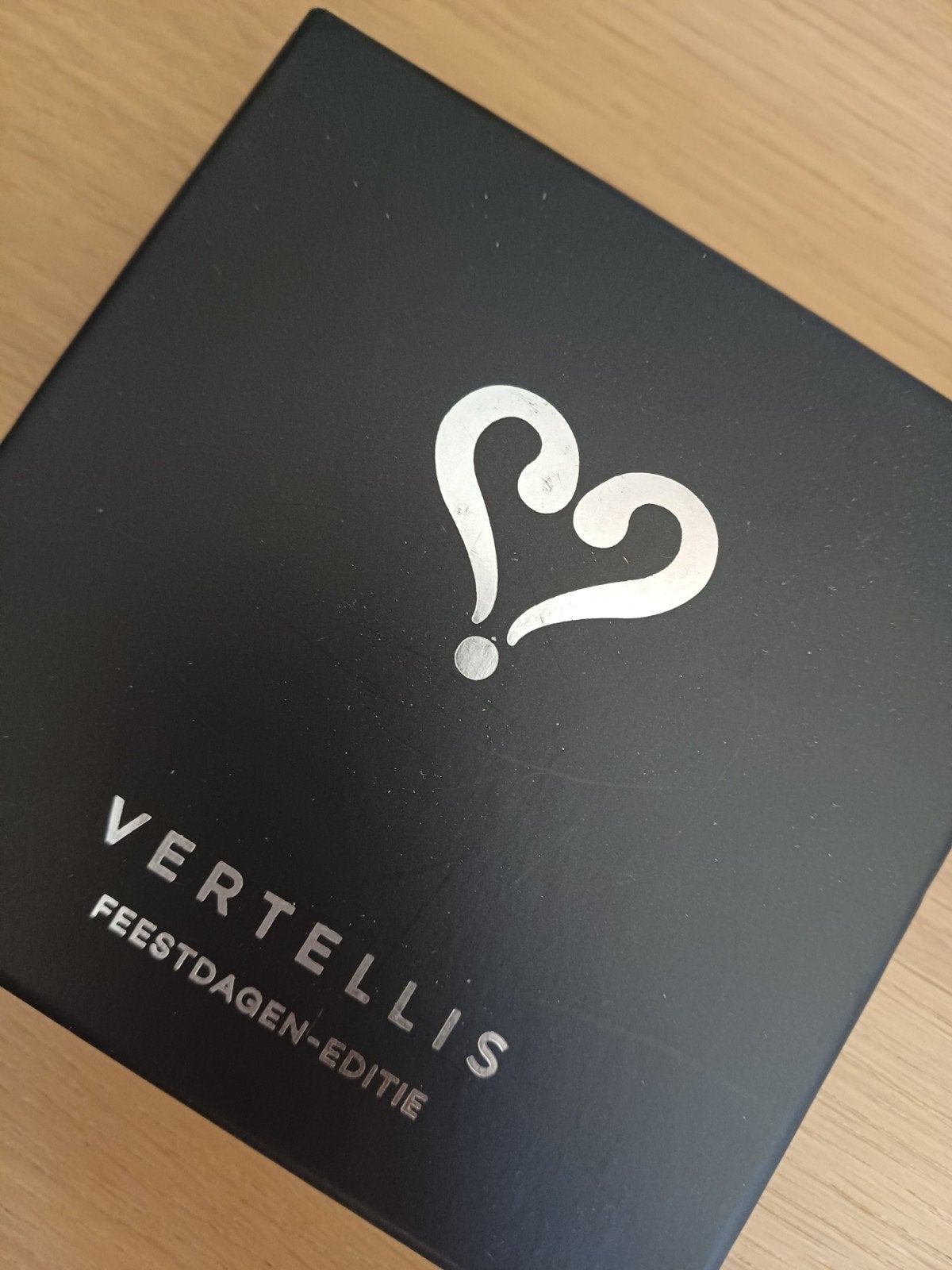 NIEUW! "Vertellis" Feestdagen-editie - Gesprekskaarten, Drie of vier spelers, Ophalen, Nieuw, Vertellis