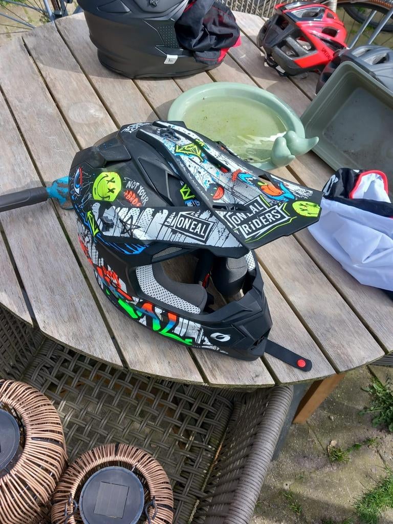 O'Neal helm maat S, Motoren, Ophalen of Verzenden, Tweedehands, Offroadhelm, Overige merken