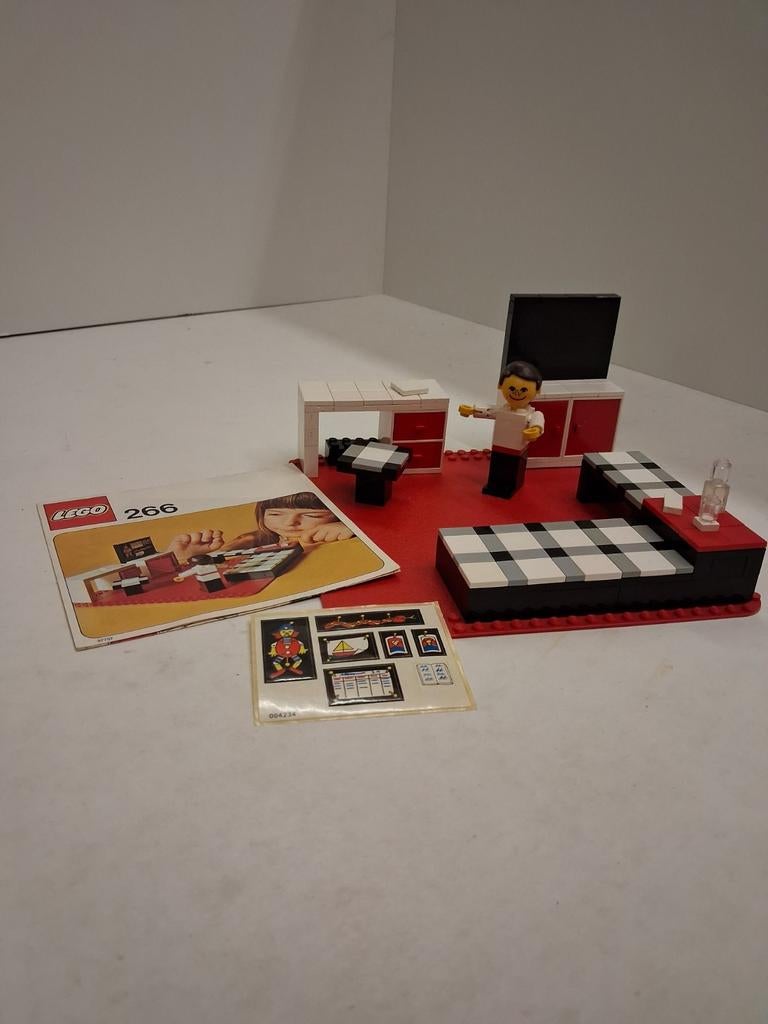 Lego 266 kinderkamer, Compleet, Gebruikt, Lego, Ophalen of Verzenden