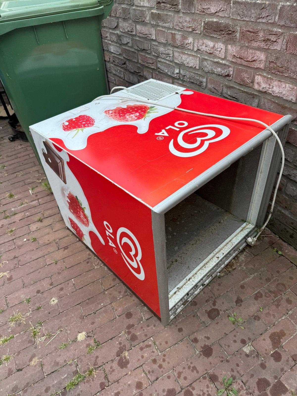 IJsvriezer defect - oud ijzer?, 120 tot 140 cm, Niet werkend, Vrijstaand, 90 cm of meer