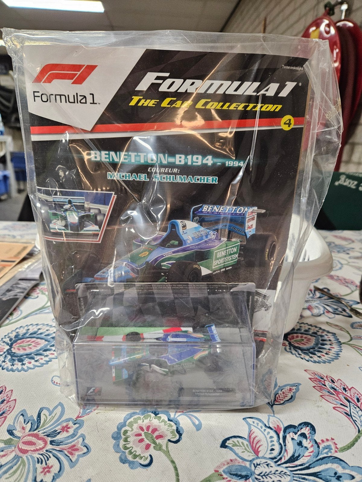 Formule 1 Benetton B194 - 1994 Michael Schumacher, Hobby en Vrije tijd, Modelauto's | 1:43, Ophalen of Verzenden, Nieuw, Auto