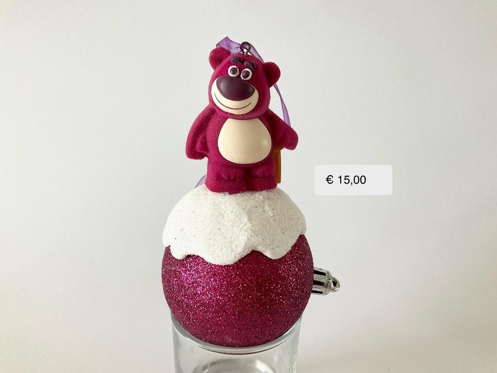 Disney toystory - kerstbal - ornament op bal, Ophalen of Verzenden, Overige figuren, Zo goed als nieuw, Beeldje of Figuurtje